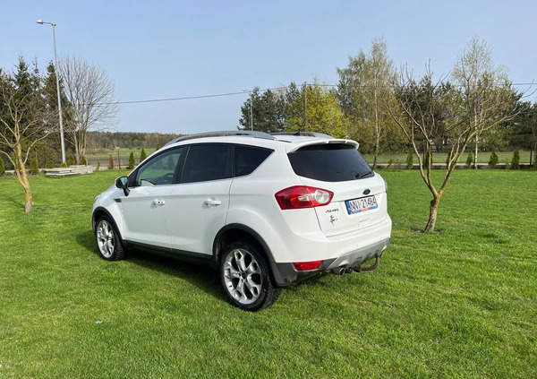 Ford Kuga cena 42900 przebieg: 227000, rok produkcji 2012 z Nidzica małe 277